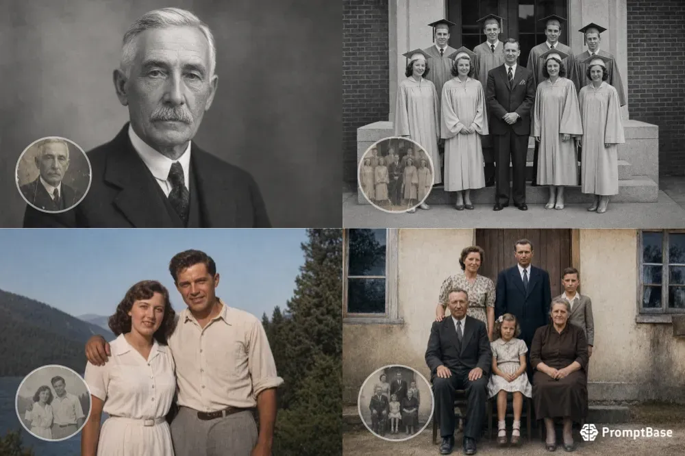 Old Photo Restores Or Colorizations