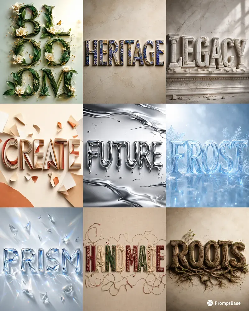 Experimental Typography Creators