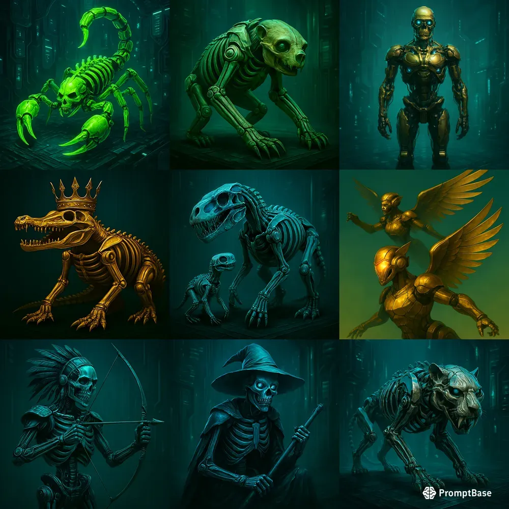 Science Fiction Digital Illustrations