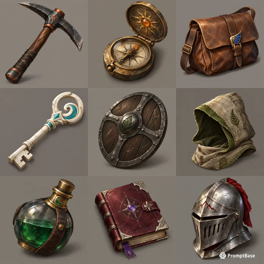 Fantasy Loot Inventory Icons