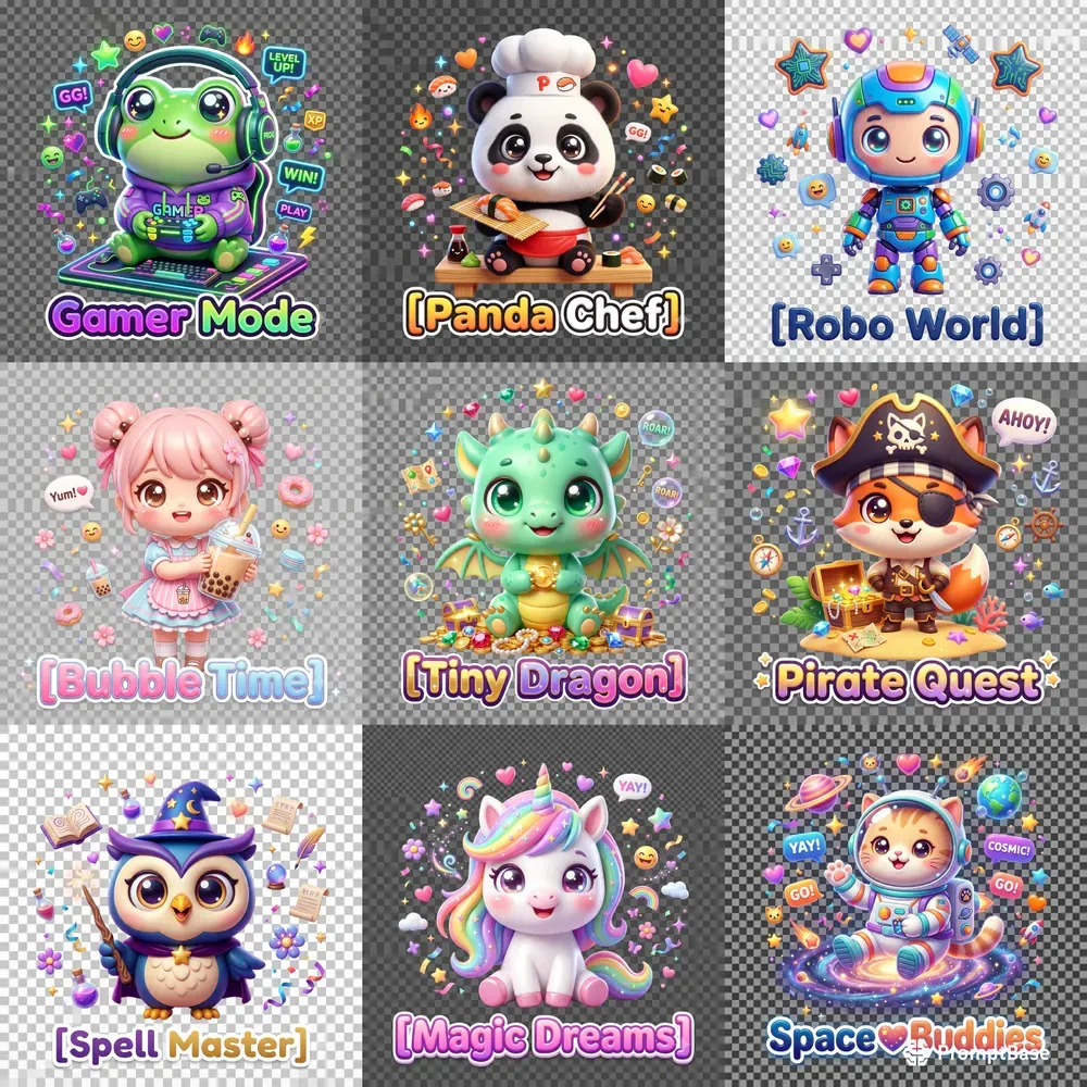 Chibi Sticker Cover Creators