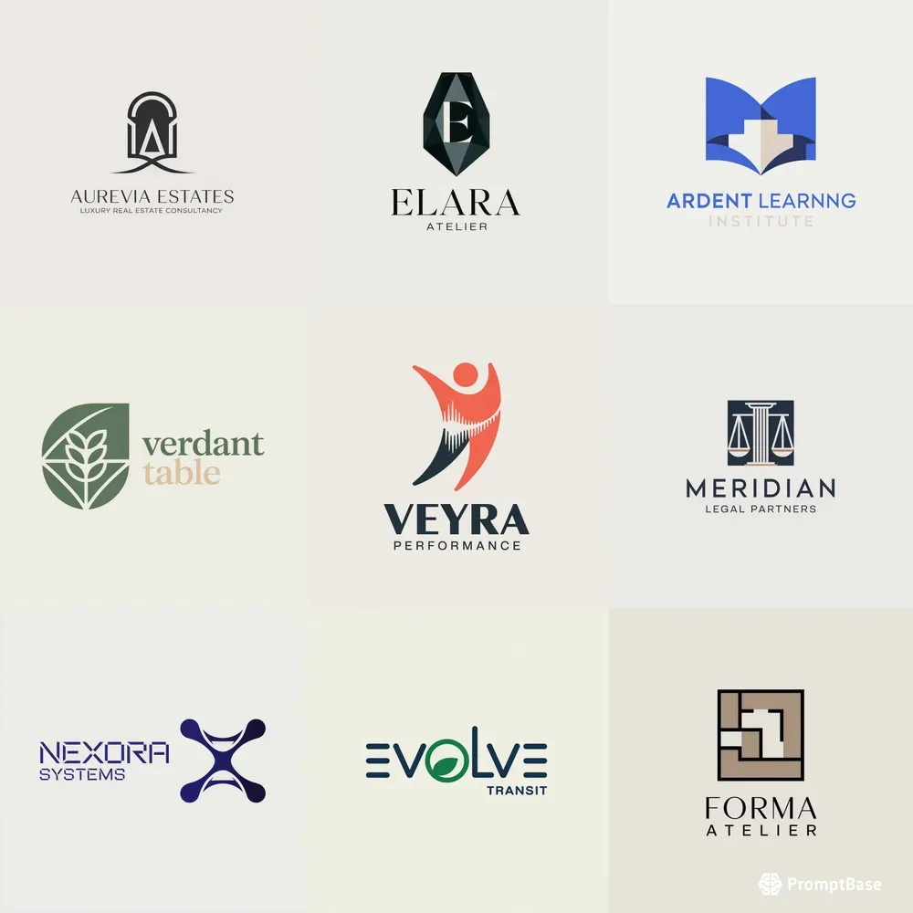 Signature Modern Logos