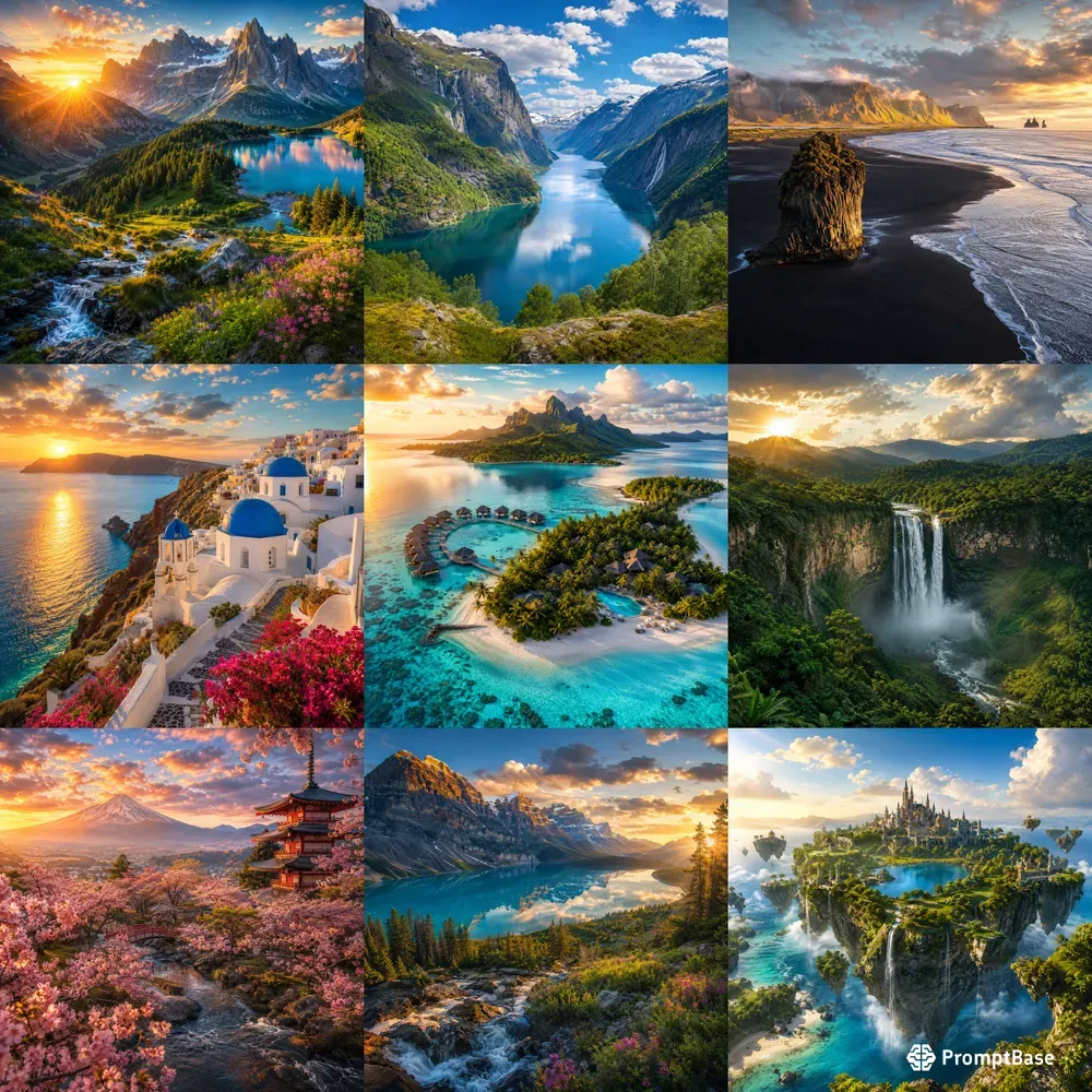 Ultimate Beautiful Place Scene Generator
