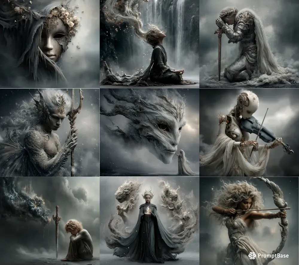 Ethereal Ancient Mystical Fantasy Art