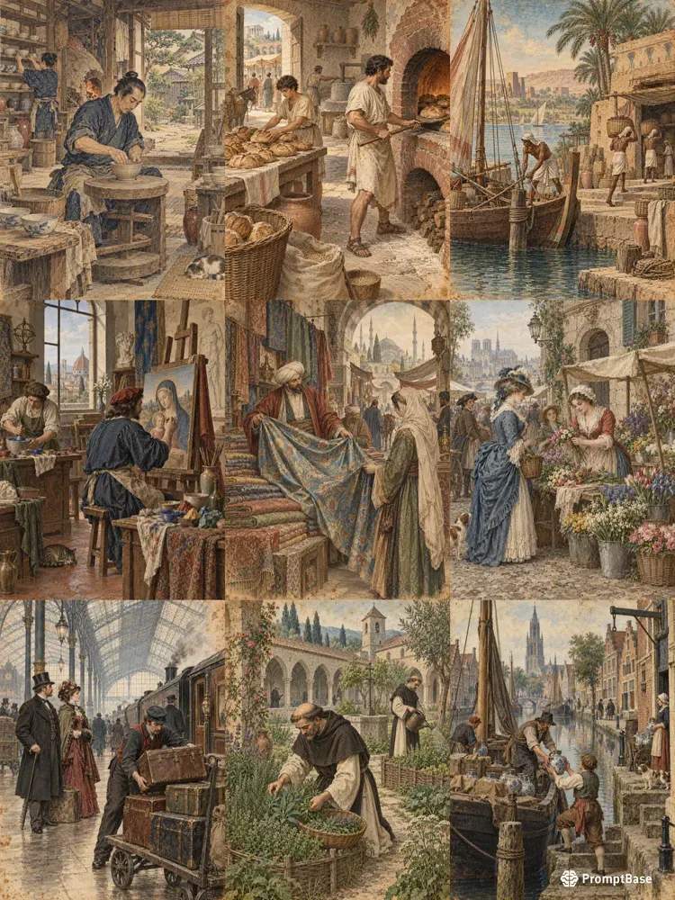 Historical Junk Journal Pages