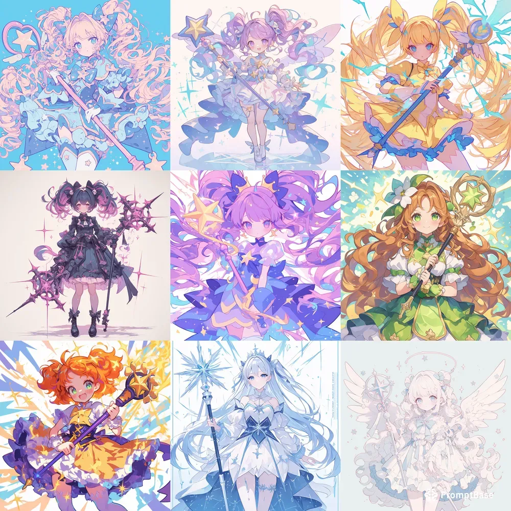 Magical Girl NFT Character Collections