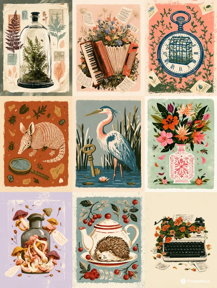 Curious Cabinet Art Prints