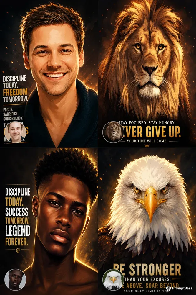Motivational Poster Designs