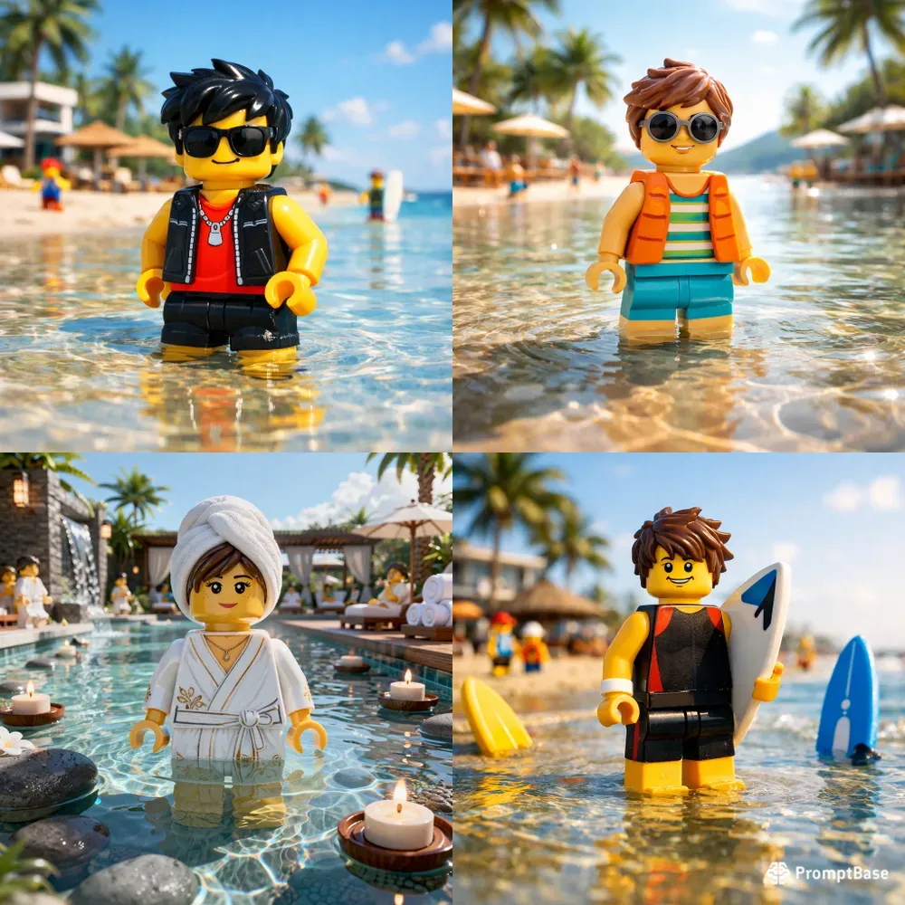 Cinematic Beach Spa Style