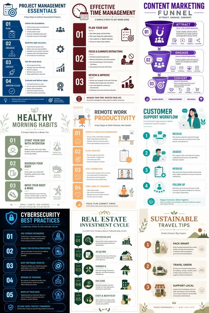 Pro Corporate Infographic Makers