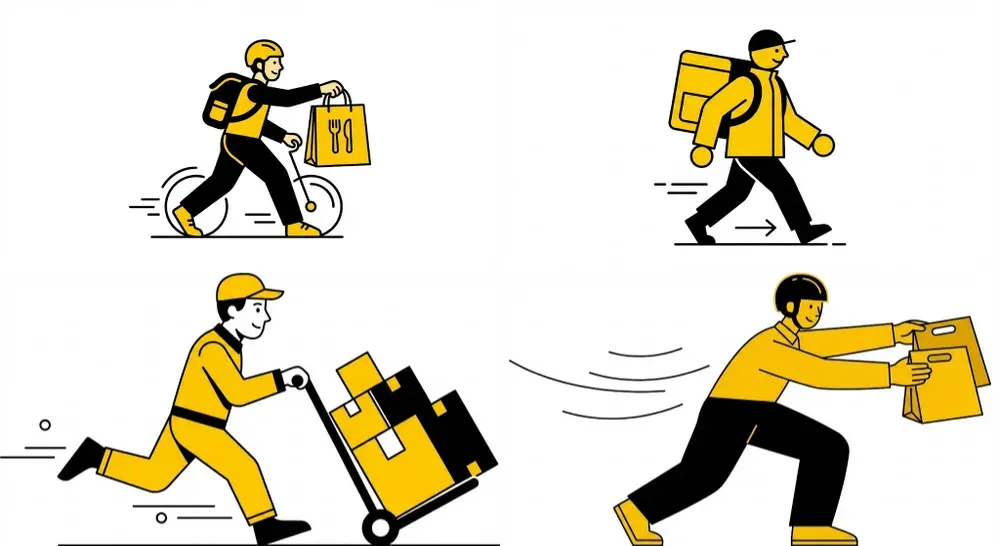 Minimal Flat Vector Delivery Actions