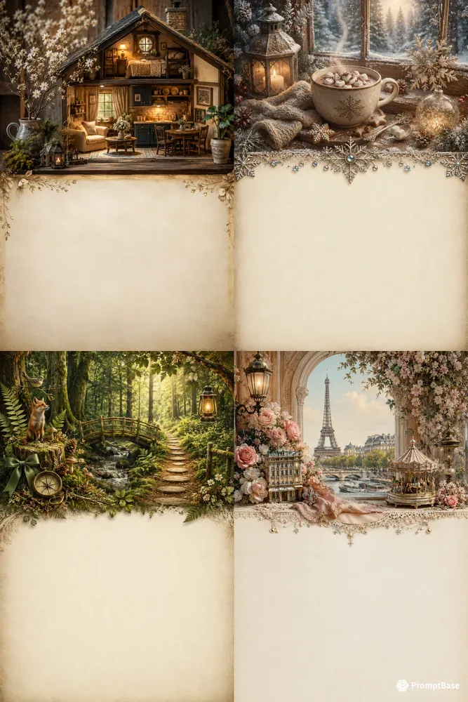 Diorama Journal Cards