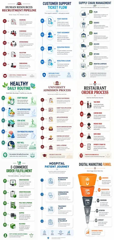 Realistic Professional Infographics