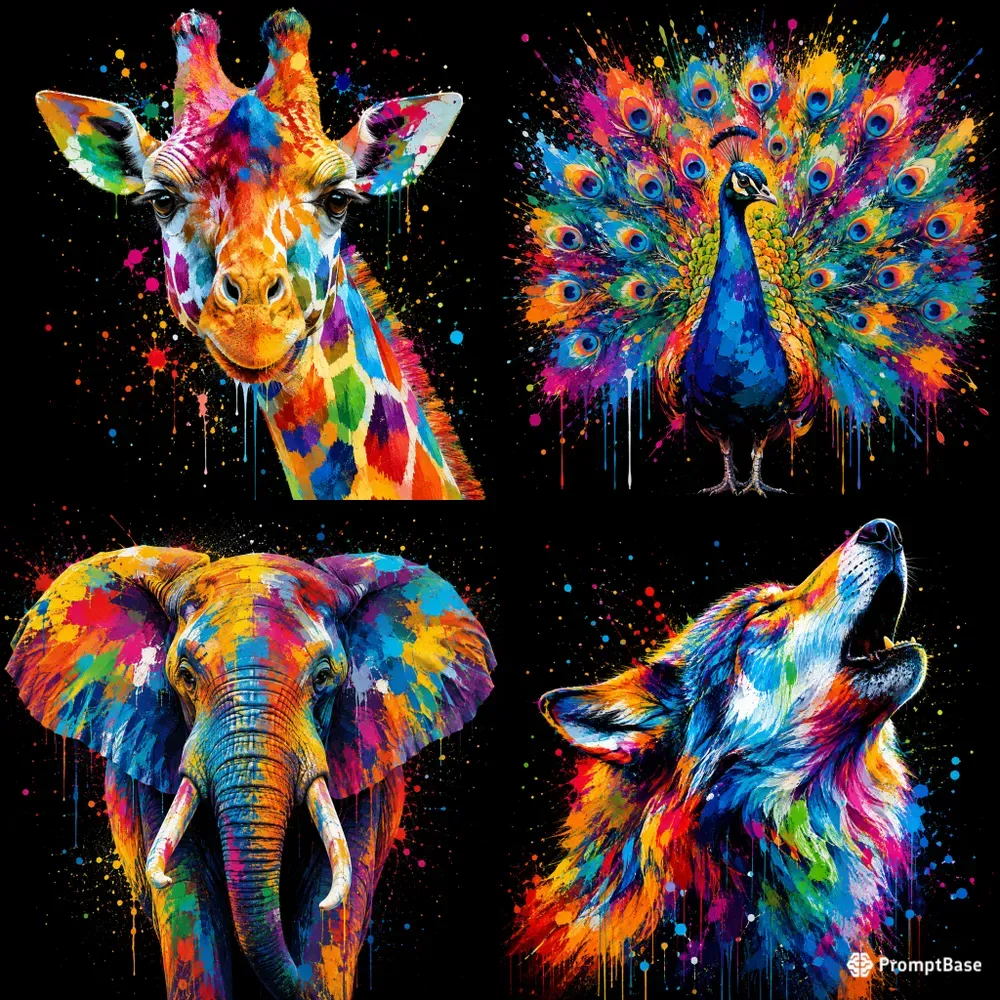 Chromatic Wildstyle Portraits