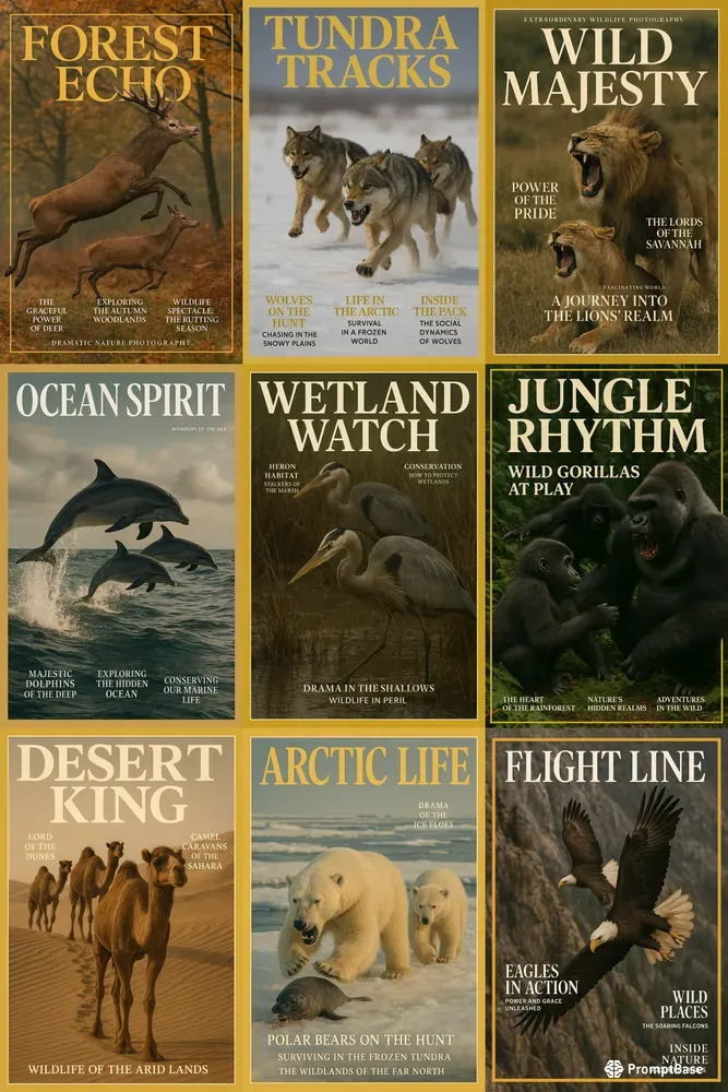 National Geographic Style Magazine Covers