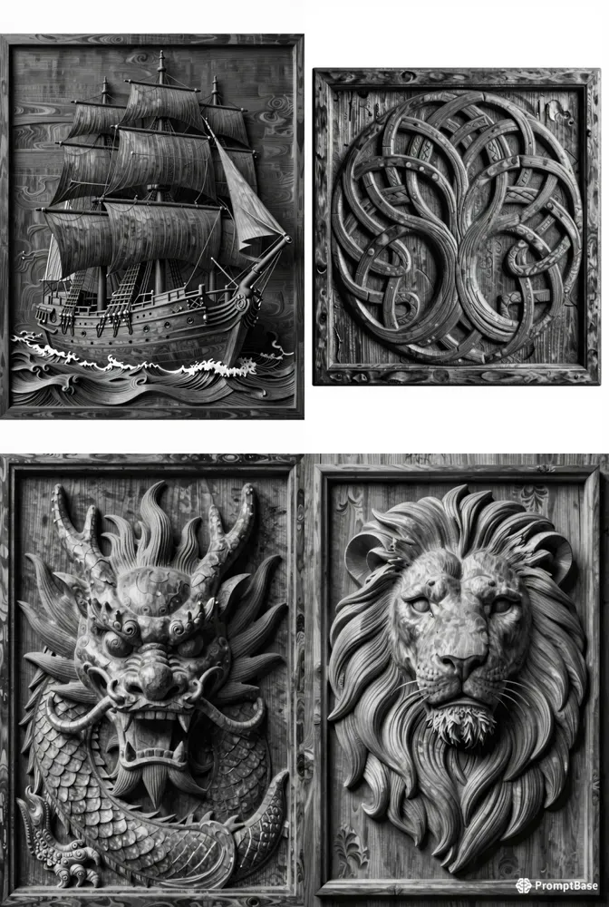 Cnc Wood Carving Master 3d Relief Panels