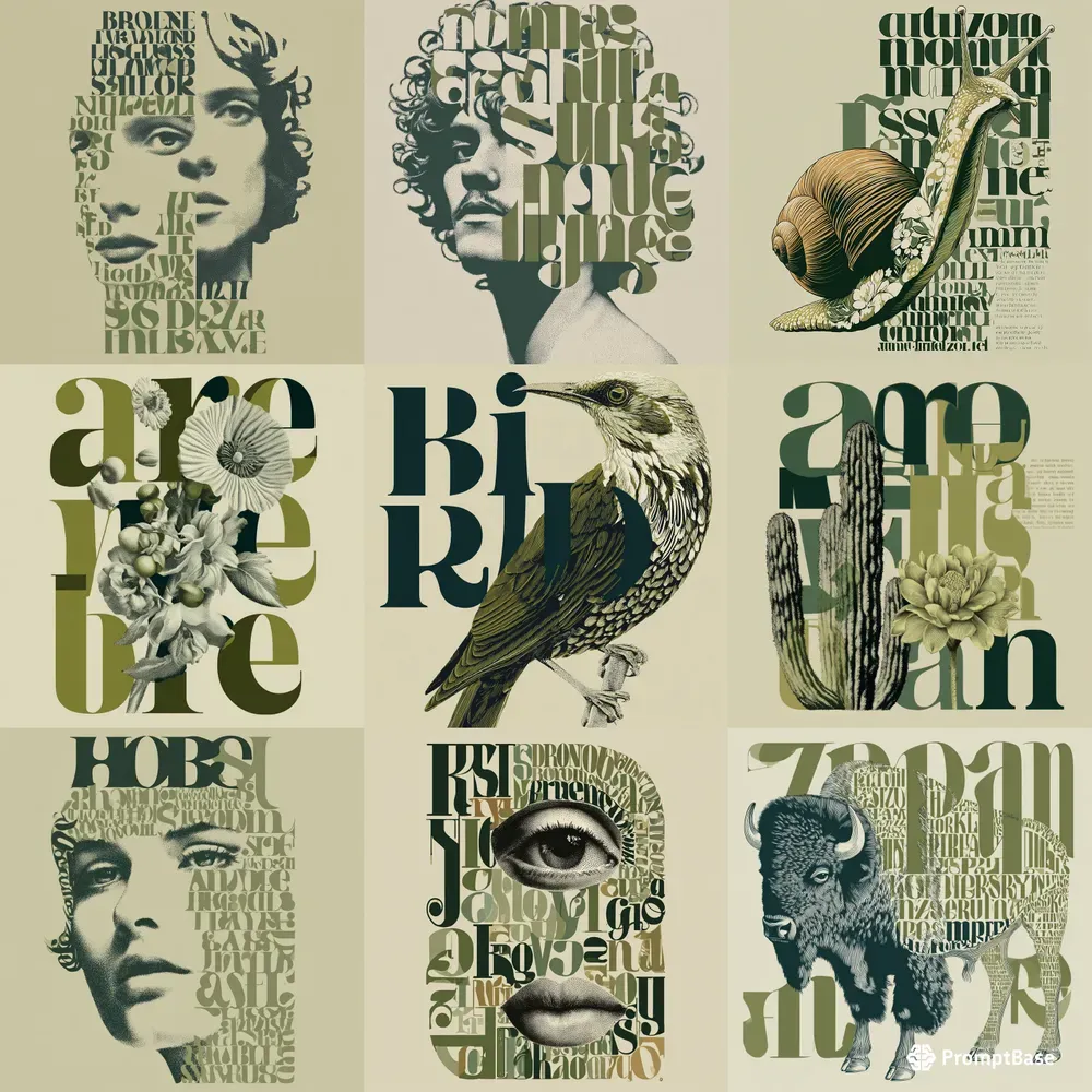 Typographic Relic Compositions