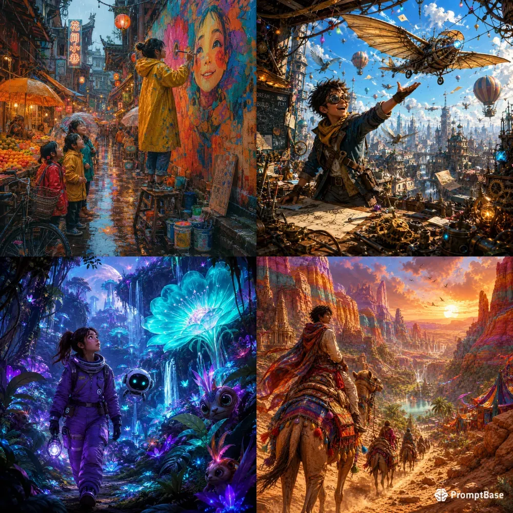 Colorful Cinematic Urban Storytellings