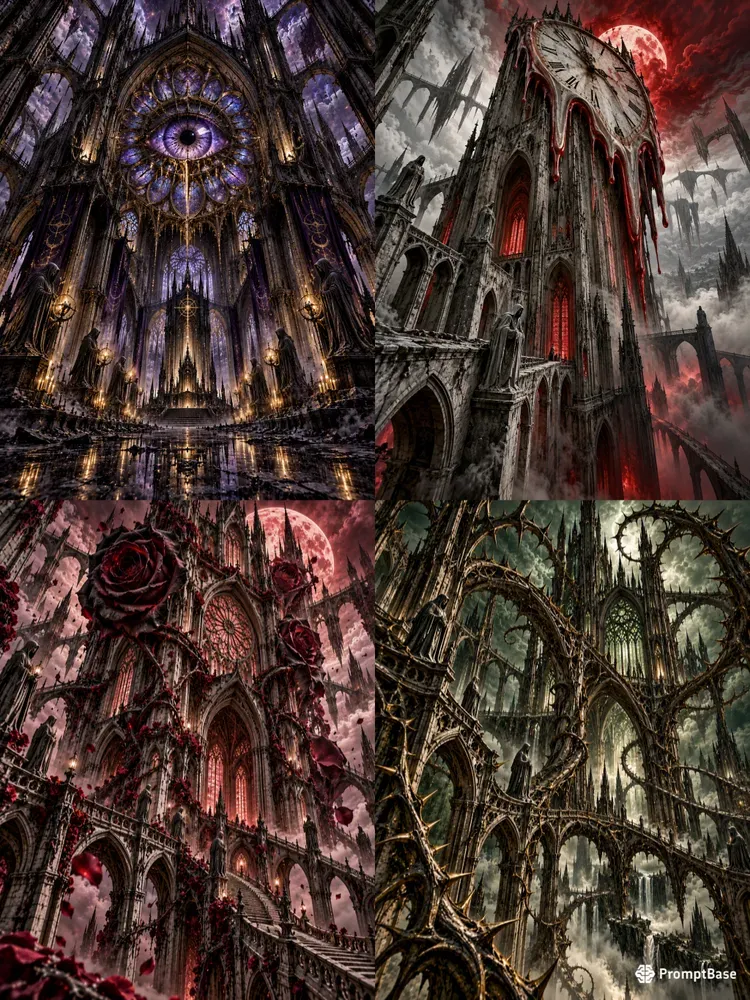 Gothic Dreamscape Art