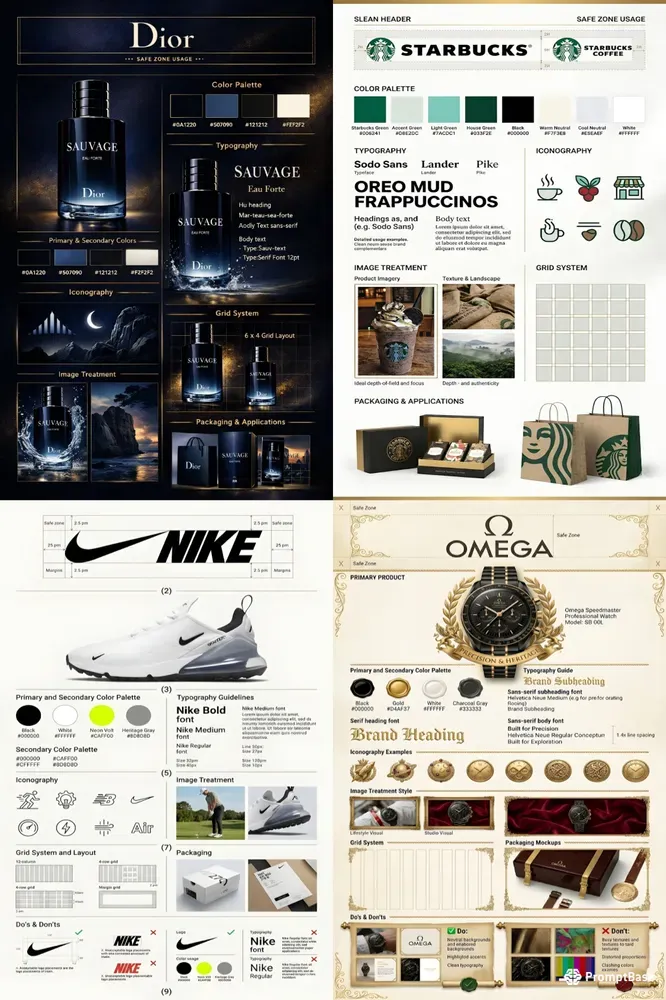 Premium 916 Brand Design Guide Posters