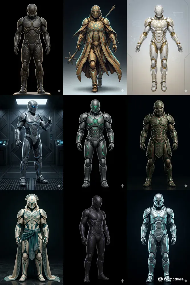 Scifi Armor Designs