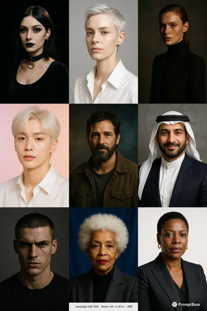 The Hasselblad Studio Portrait Engines