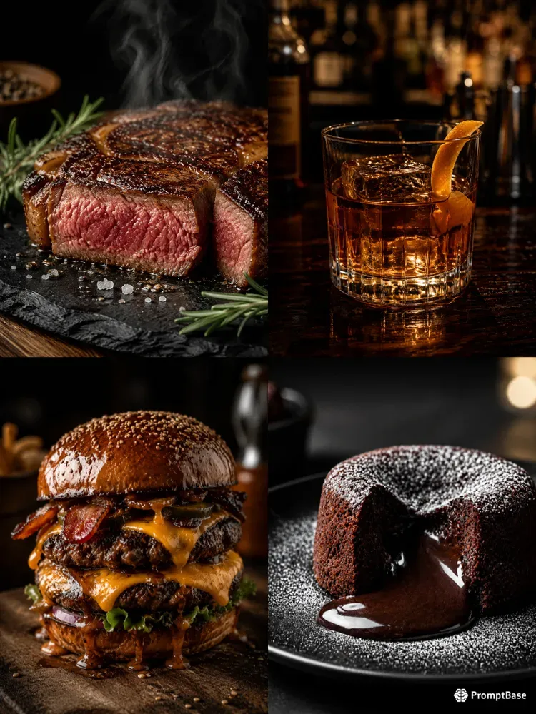 Cinematic Moody Food Photography