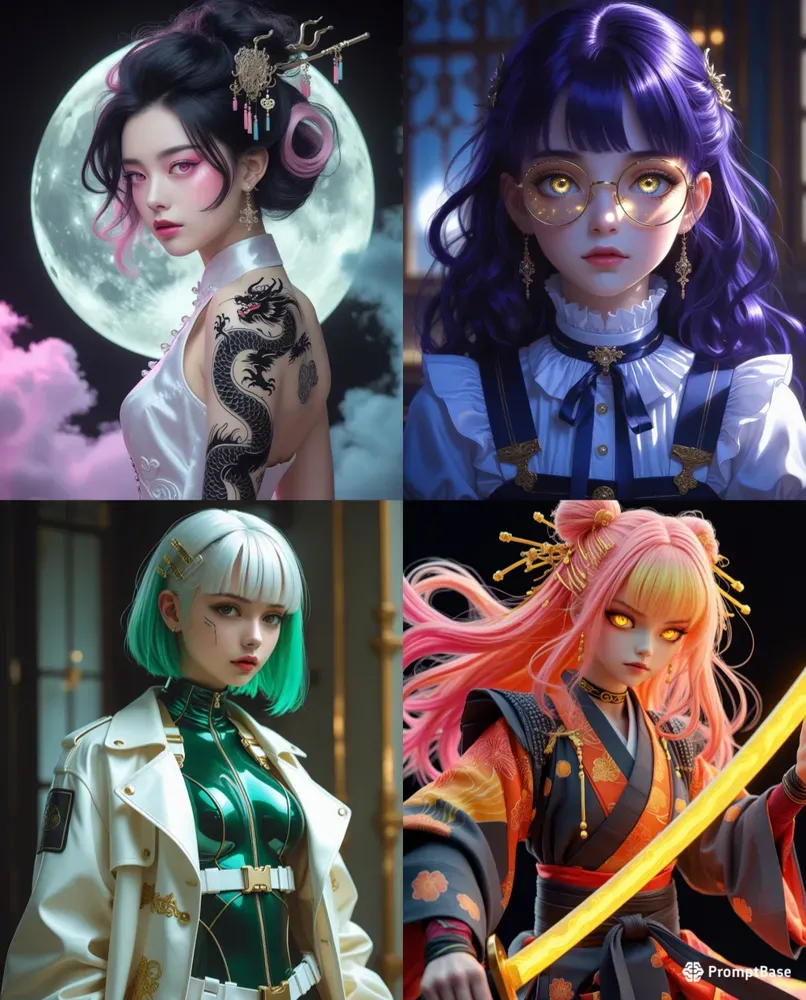 Dreamscape 3D Anime Characters