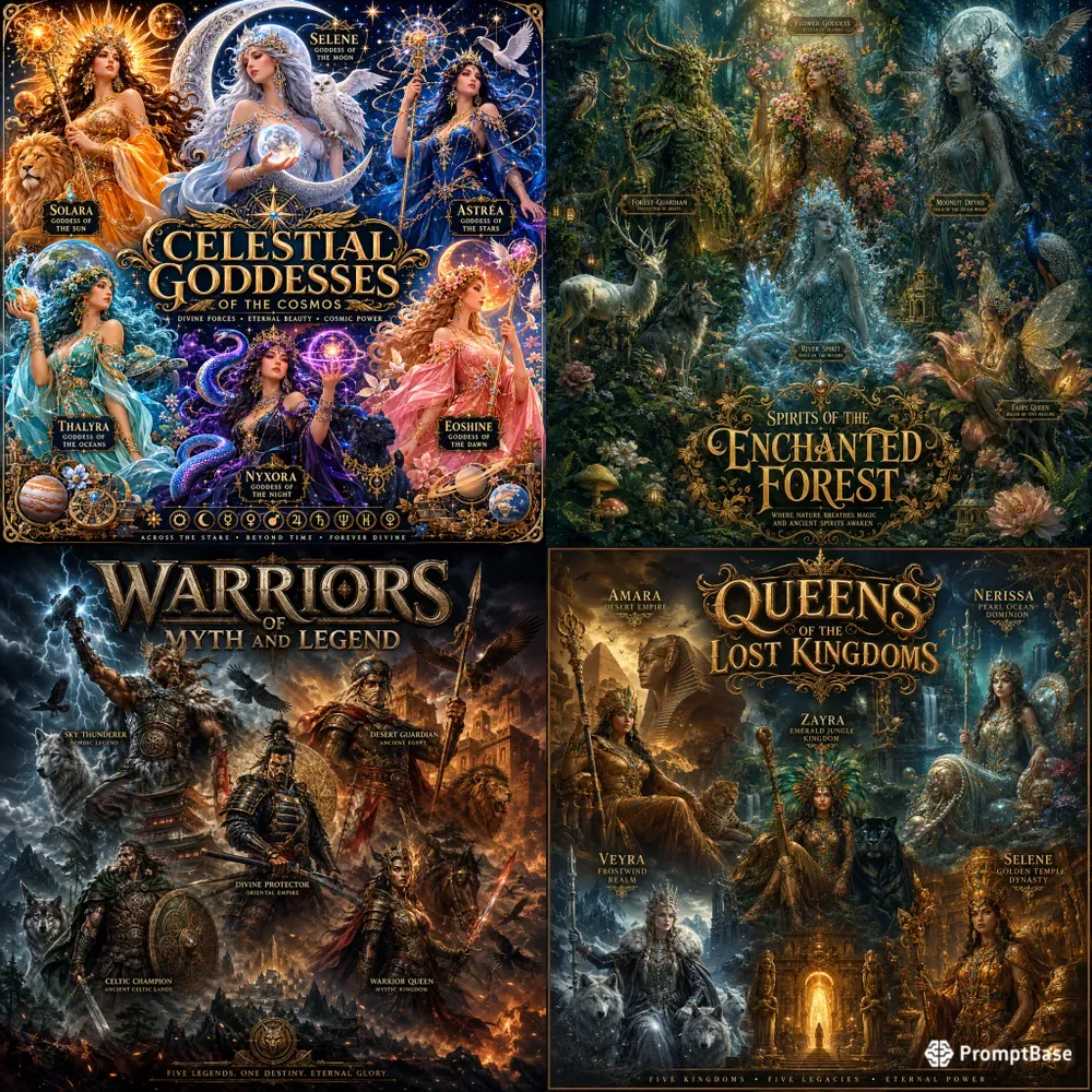 Mythic Queens Of The Ancient Worlds
