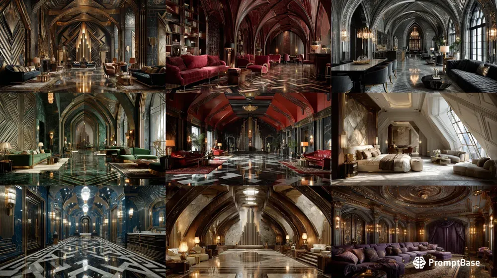 Art Deco Interior Design Suites