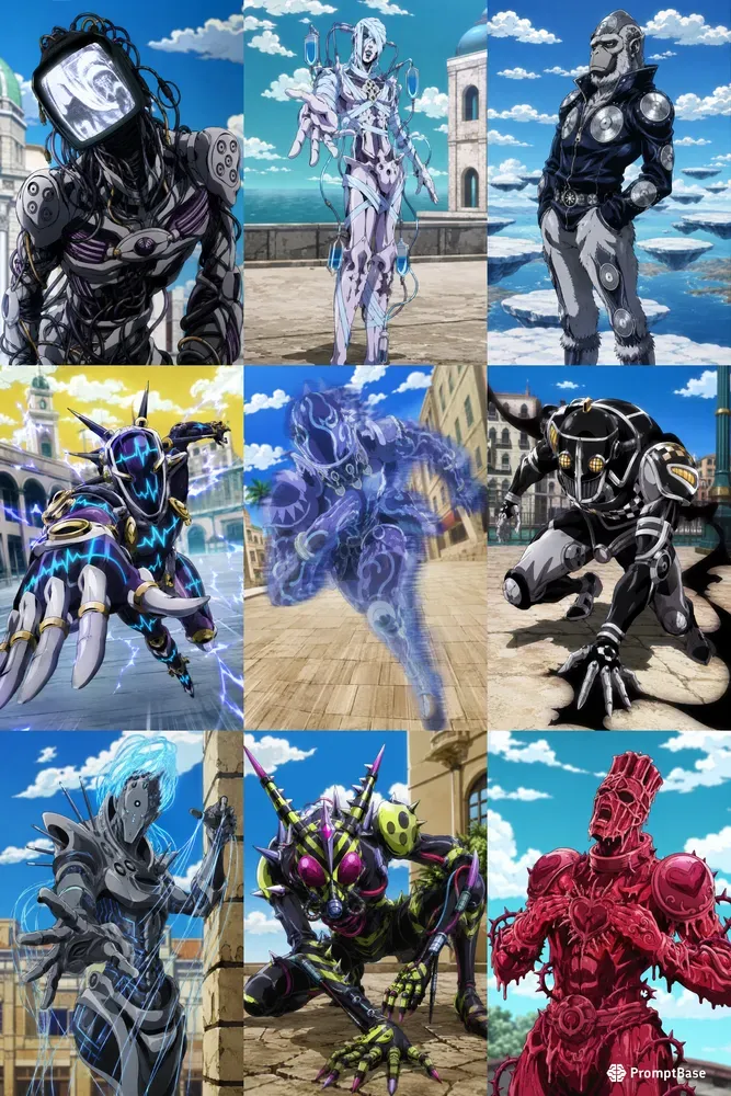 Jojo Stand Designs
