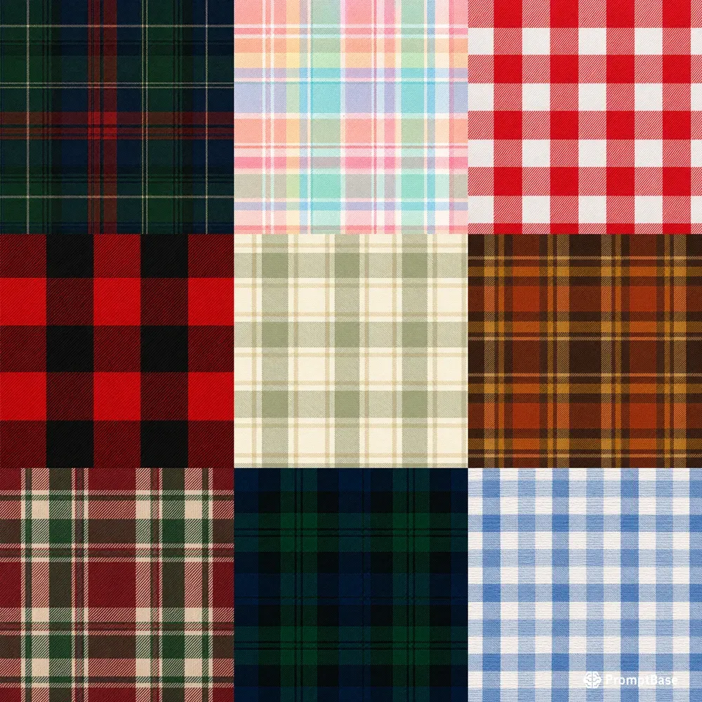 Tartan Plaid Seamless Patterns