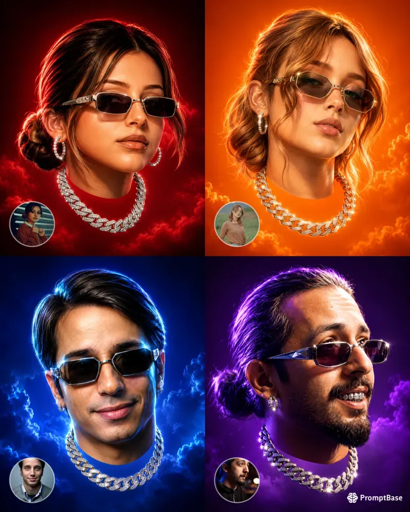 Luxury 3D Floating Head Avatar Generator