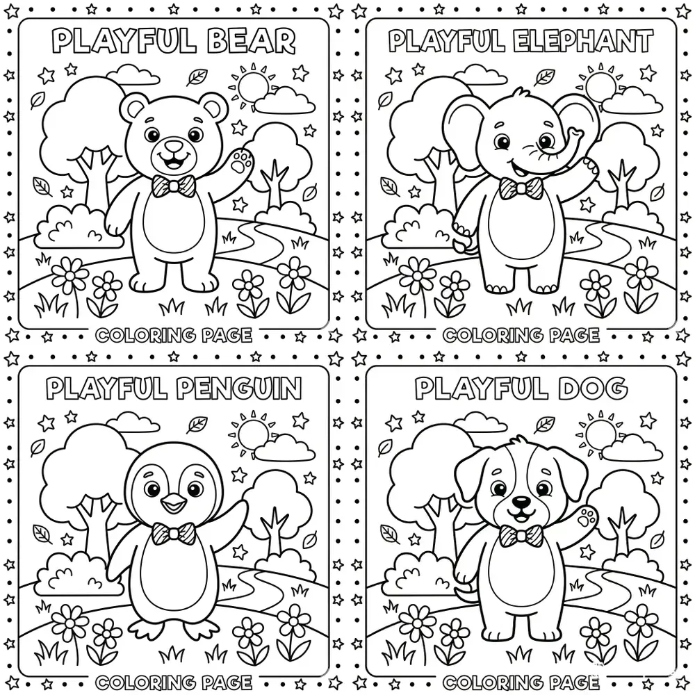 Kids Educational Coloring Pages