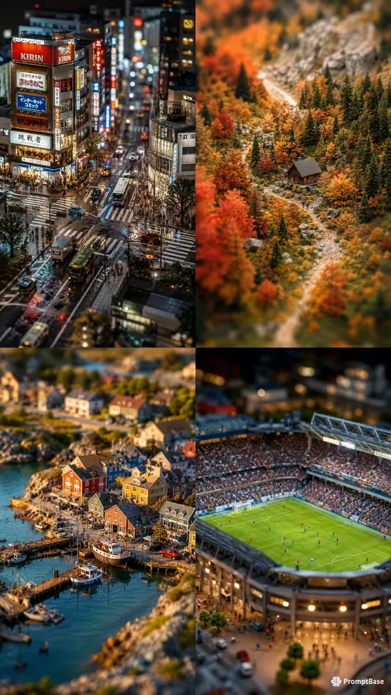 Miniature World Photography Ai
