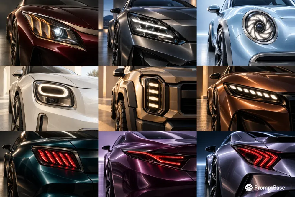 Automotive Light Design Concepts