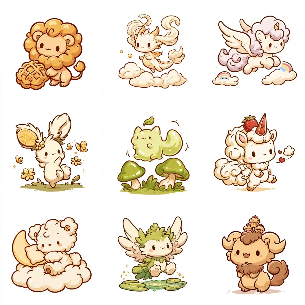 Little Fairytale Creature Cliparts