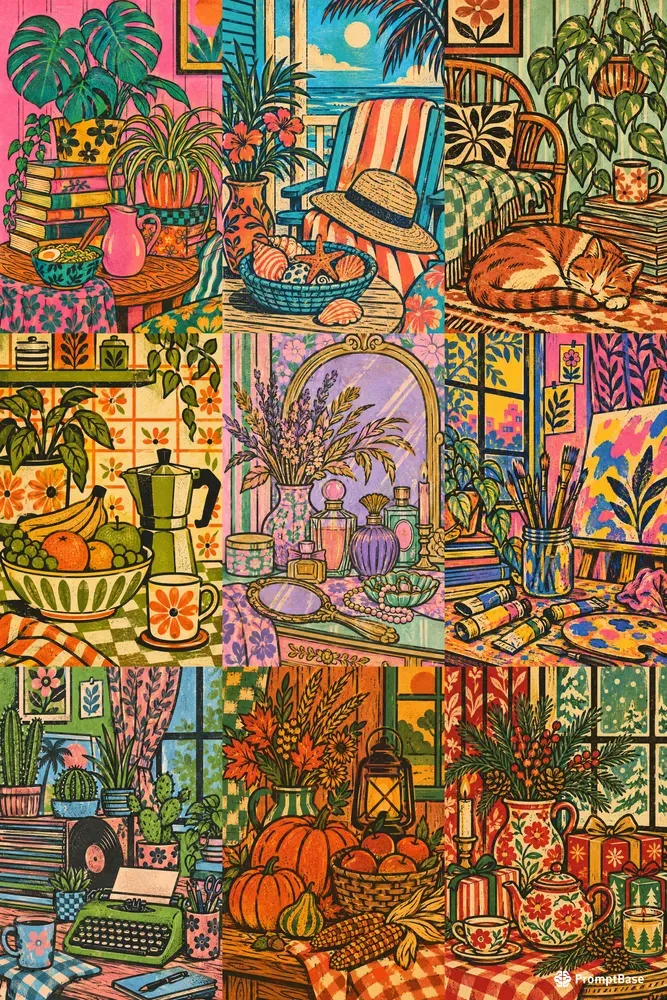 Riso Art Poster Generator