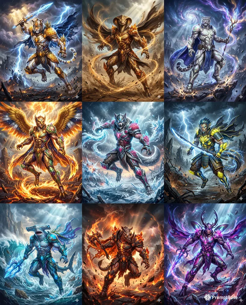 Elemental Fruit Beast Hero Creators