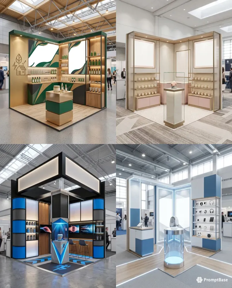 Trade Show Booth Concept Visualizers