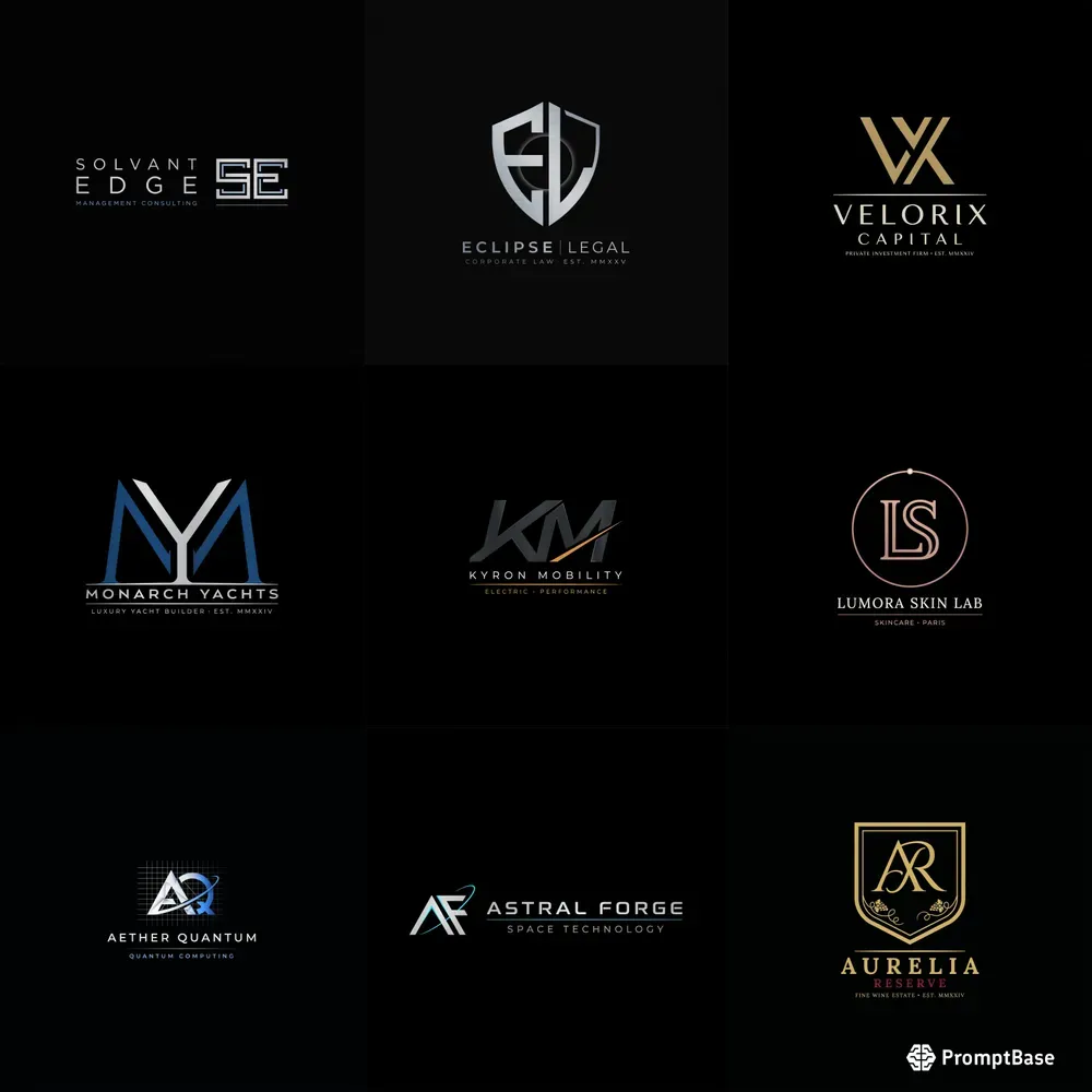 Premium Minimalist Logo Suites