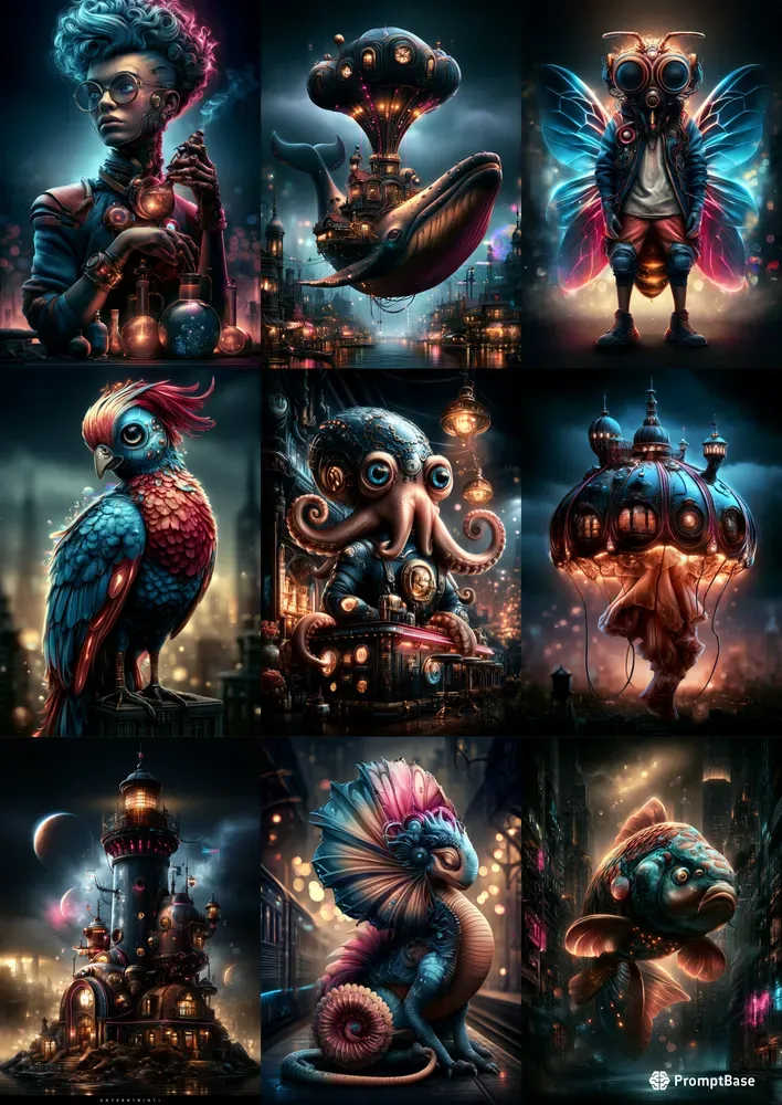 Cyber Fantasy Dreamscapes