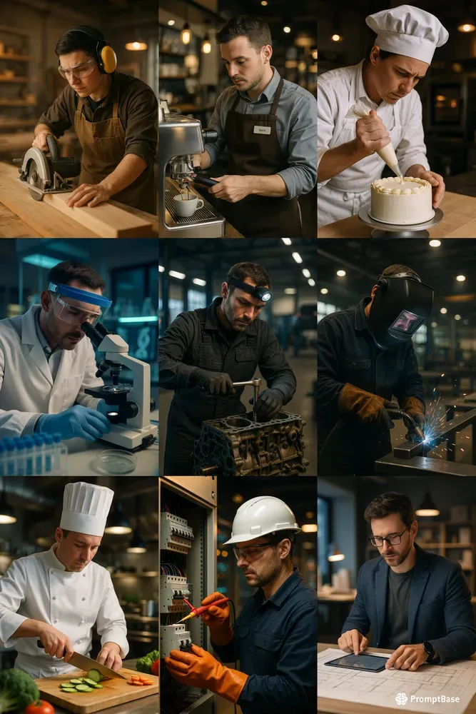 Professional Worker Photos