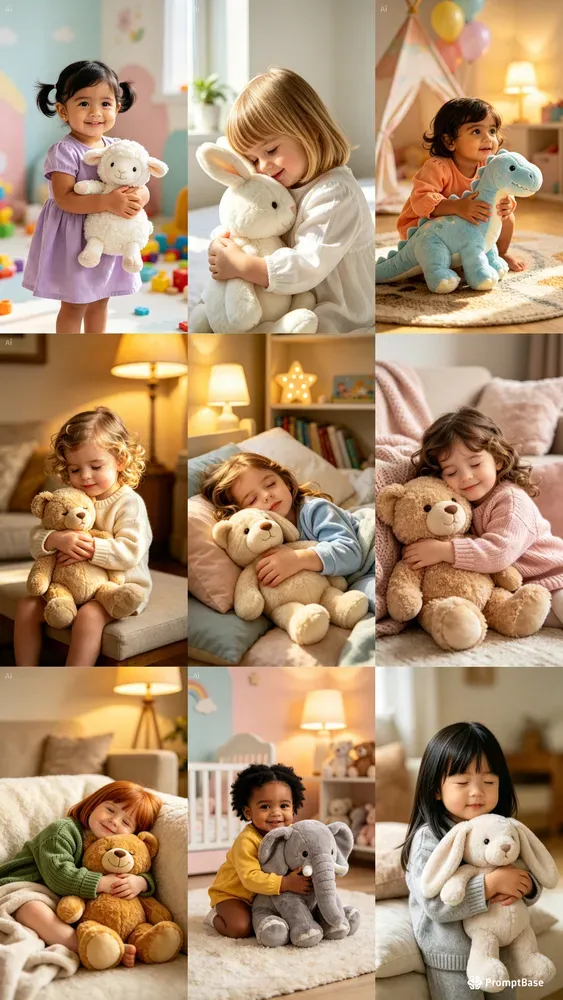 Toddler Teddy Bear Portraits