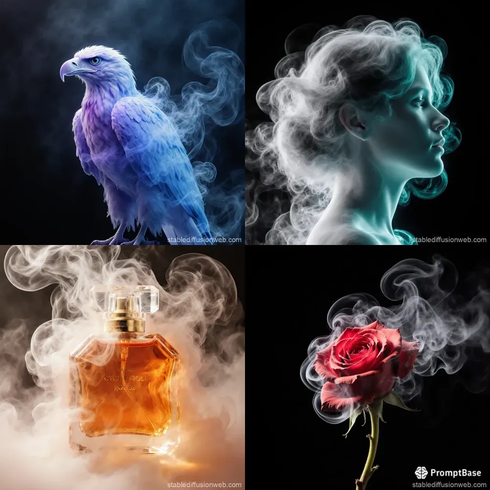 Real Smoke Sculptures