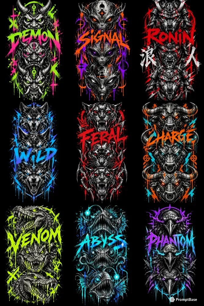 Neon Creature Streetwear