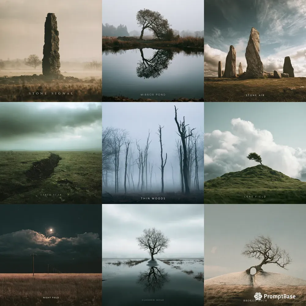 Surreal Landscape Photo Covers
