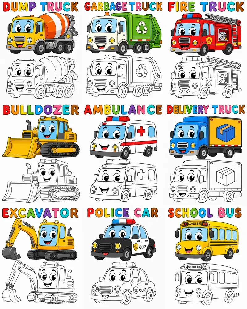 Kids Coloring Page Creators