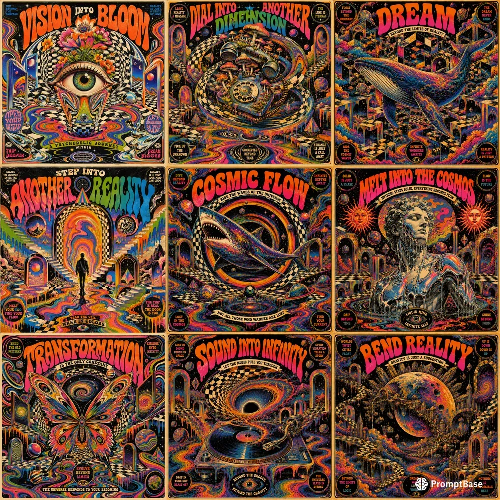 Groovy Optical Surreals