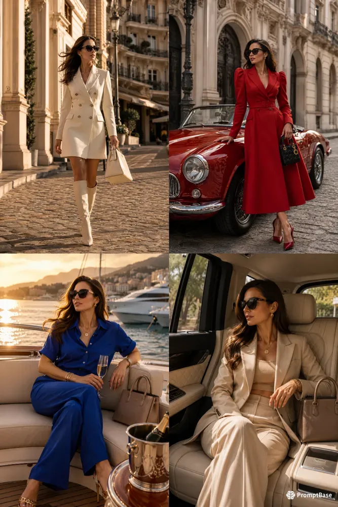 Luxury Yacht Lifestyle Fashion Editorials